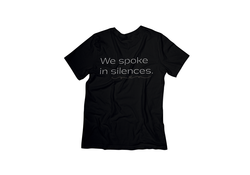 Plainora Motion Tee — “We spoke in silences.”