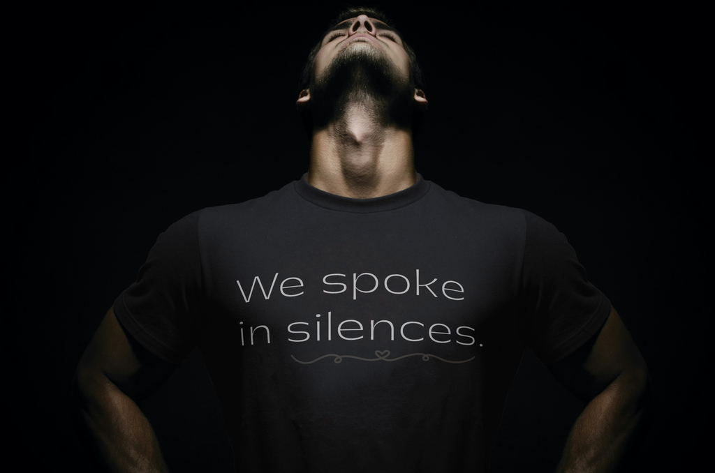 Plainora Motion Tee — “We spoke in silences.”
